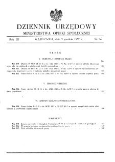 Dziennik Urzędowy Ministerstwa Opieki Społecznej : 1937, nr 24