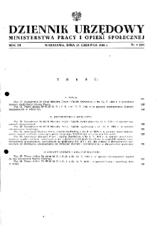 Dziennik Urzędowy Ministerstwa Pracy i Opieki Społecznej : 1948, nr 9