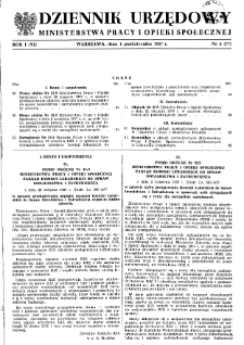 Dziennik Urzędowy Ministerstwa Pracy i Opieki Społecznej : 1957, nr 8